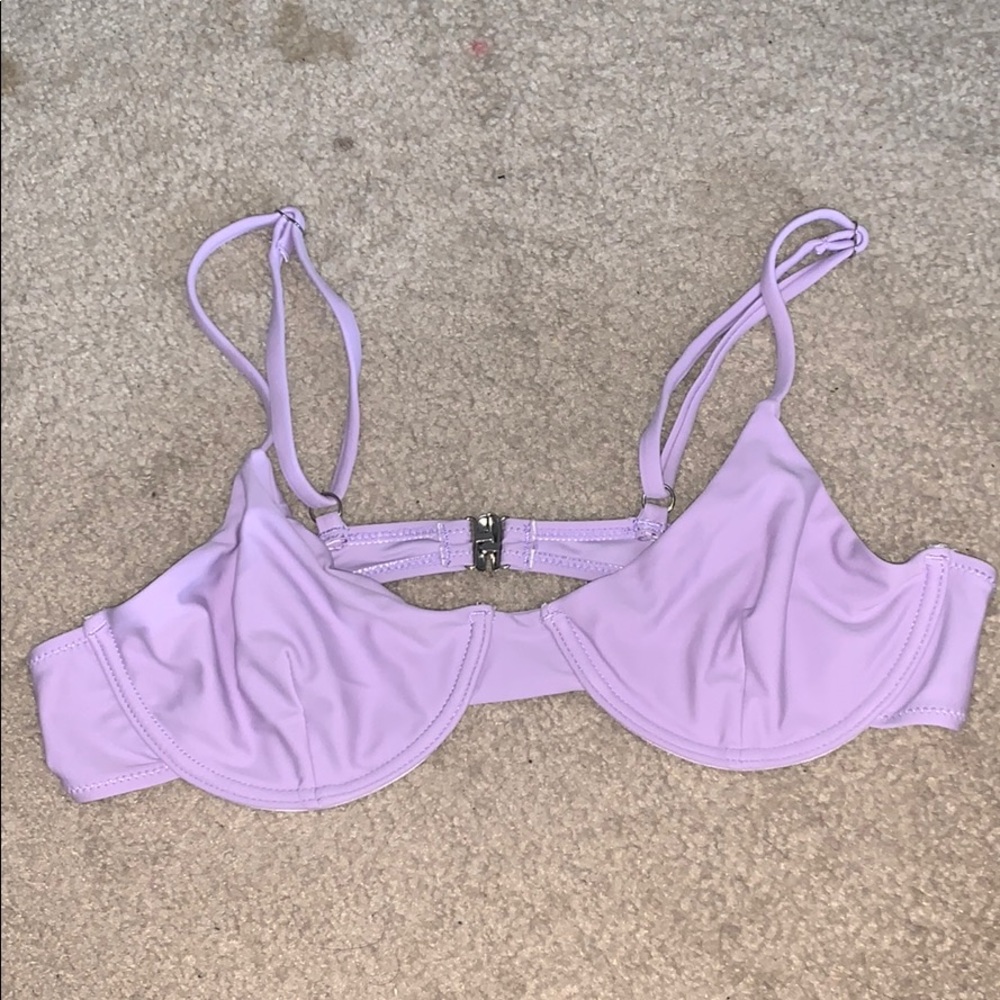 Purple Bikini Top